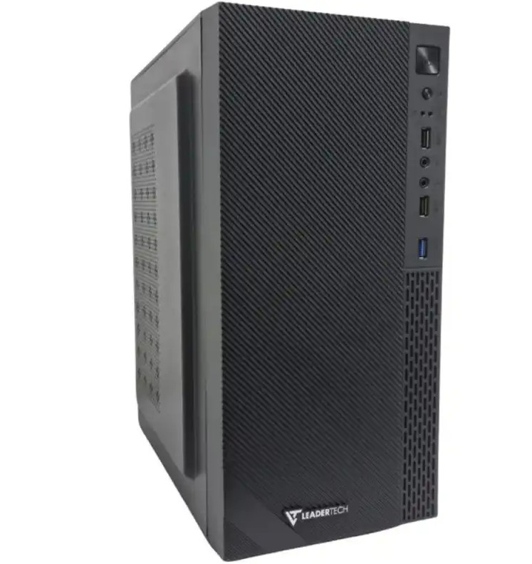 CASE LEADERTECH MICRO ATX M20 CON FUENTE 600W