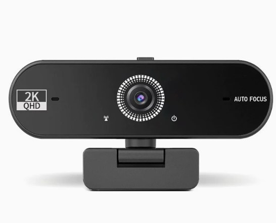 CAMARA WEB GENERICA 2K MICROFONO AUTOFOCUS PRIVACIDAD